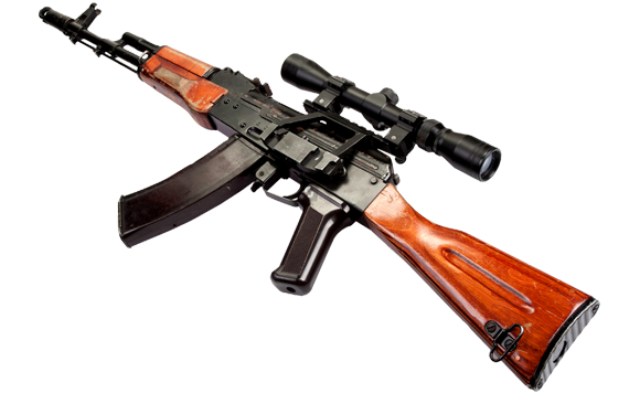 АКМ с опт. прицелом